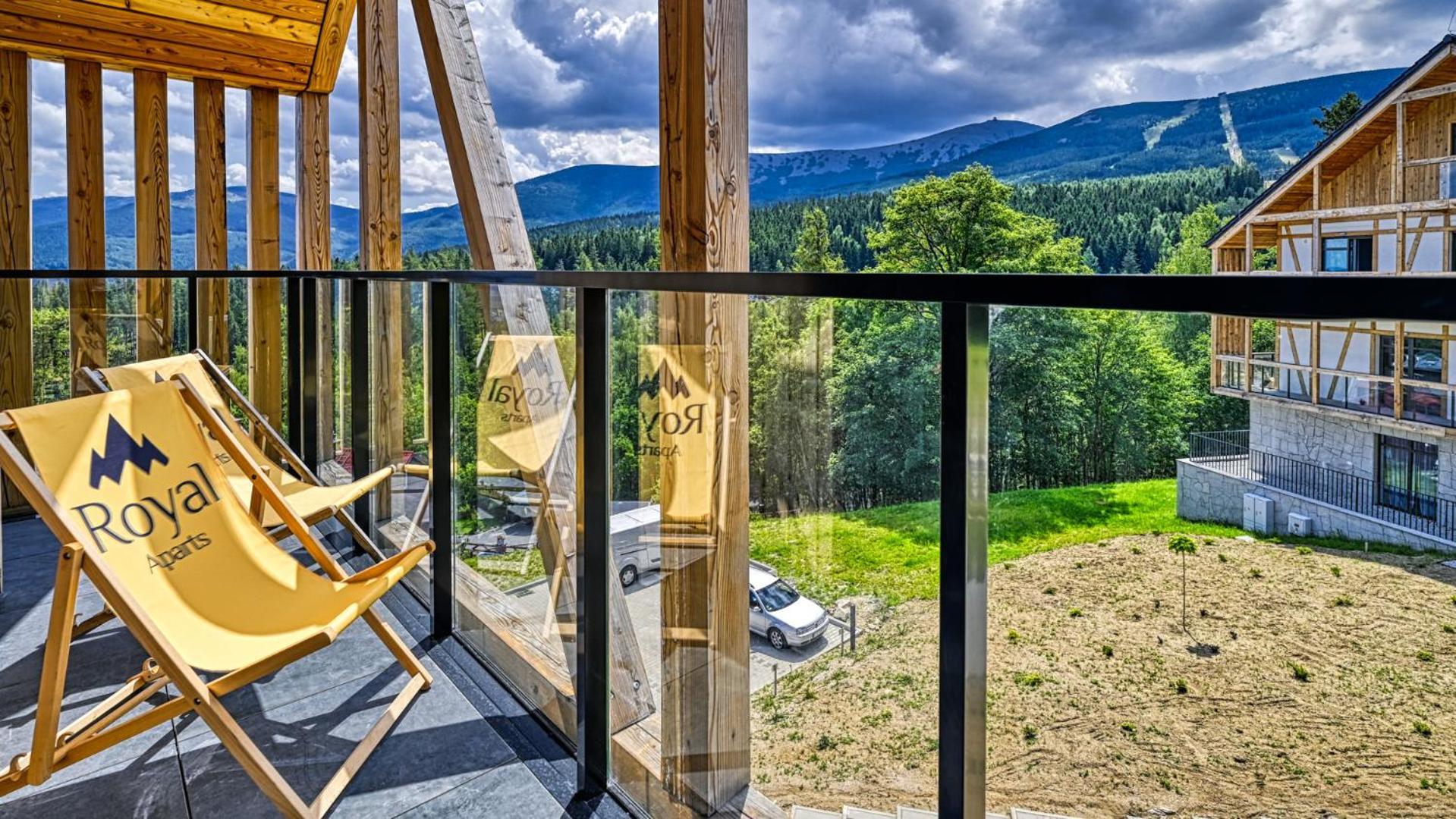 Orlik Vip Residence - Apartament Dwupoziomowy Sniezka Skyline Z Prywatna Sauna Karpacz Exterior photo